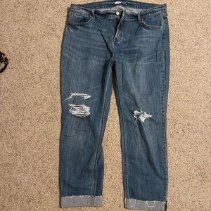 Woman’s Boyfriend Jeans